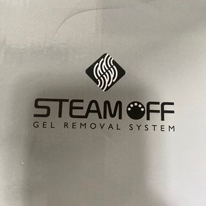 Steam off gel removal system